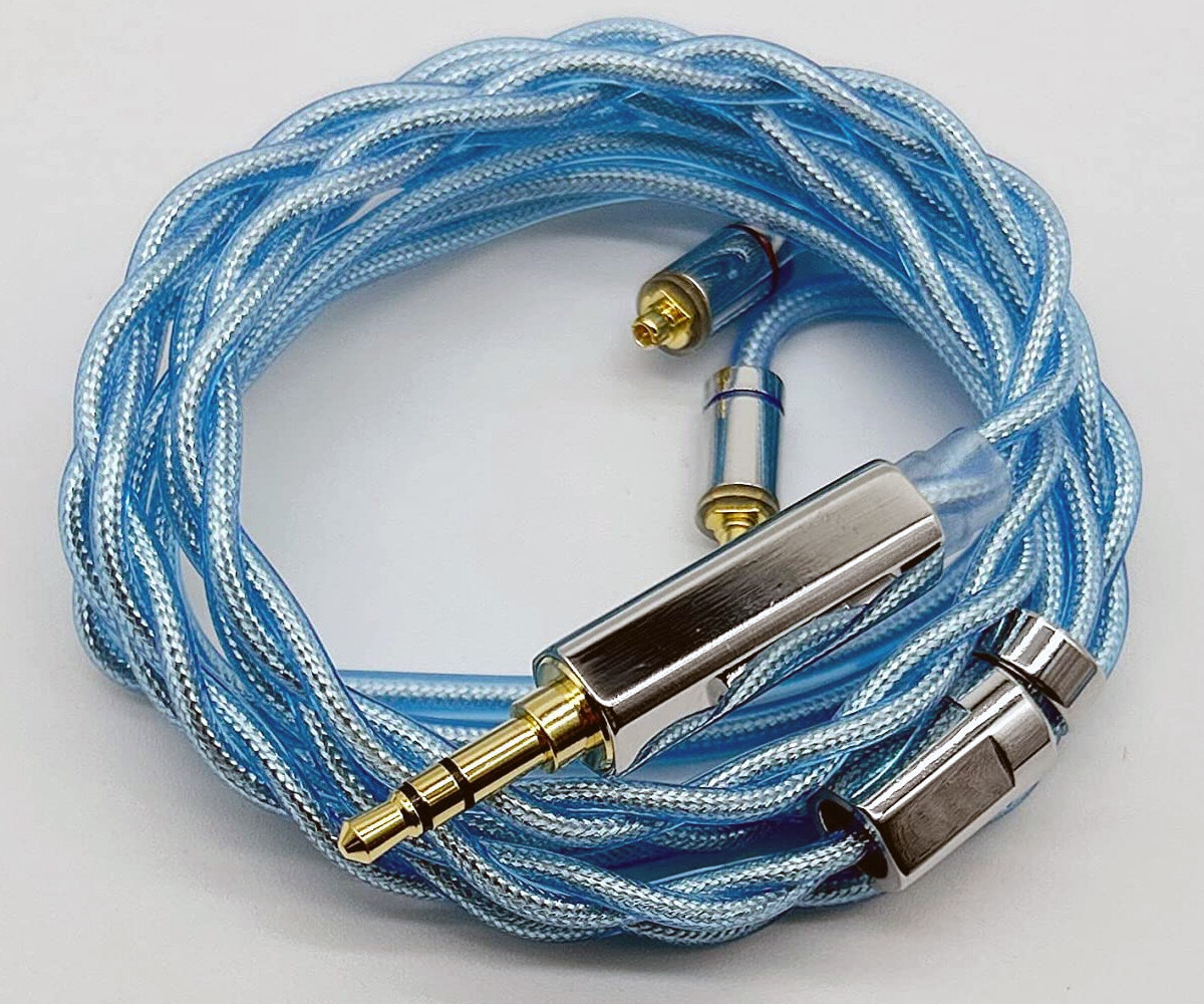 JSHiFi-藍魔」7N 単結晶銅 & 単結晶銅銀メッキ線 同軸ケーブル