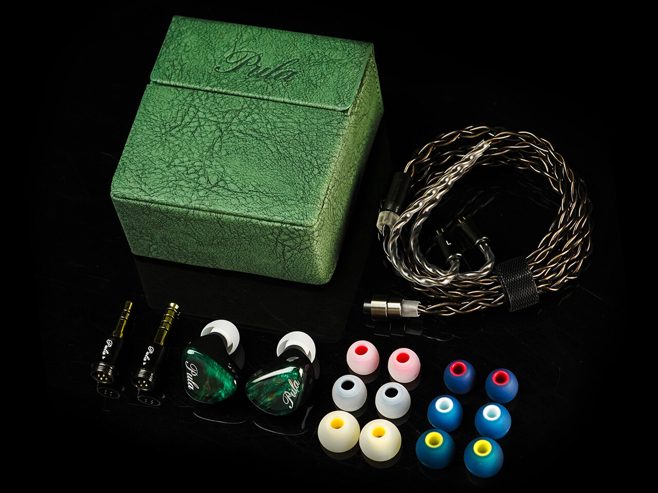 PULA Unicrom (杢)」 4色のウッドフェイスにベリリウムコート振動板