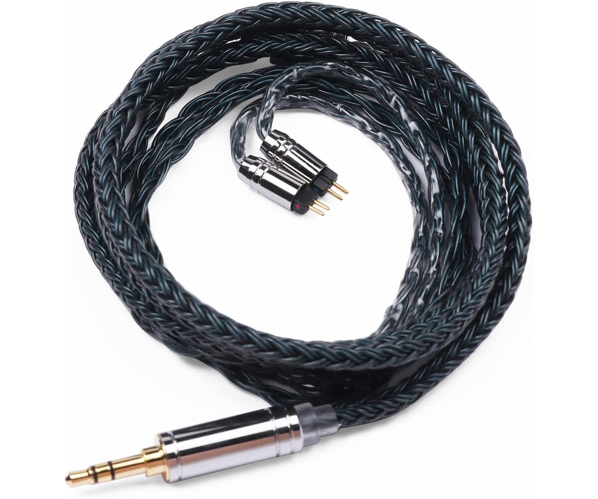 PIONEER SE-MHR5と16芯 OCC銀メッキ黒 バランスケーブル リケーブル