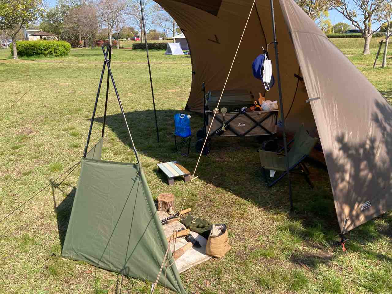 タキビノムコウを使ってみて : Biwako Camp