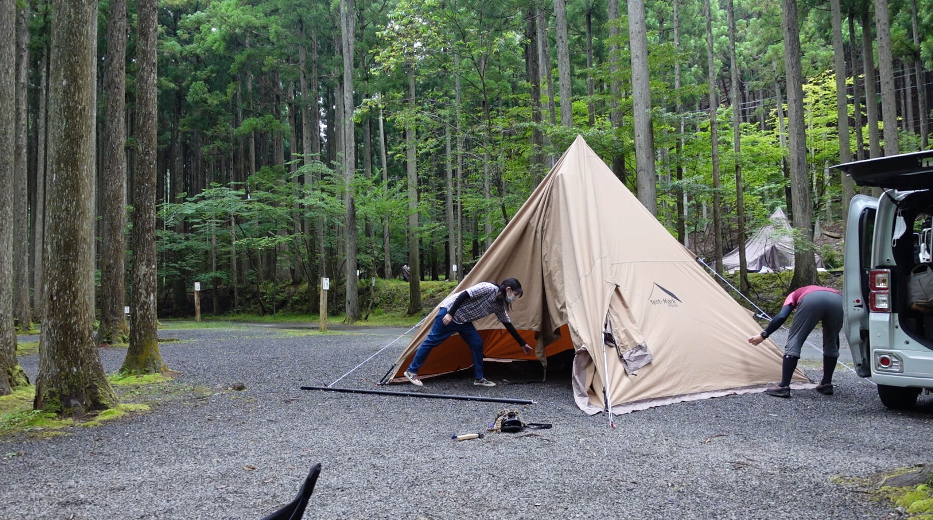 シルス280TC(サーカスTC専用タープ)を使ってみて！ : Biwako Camp