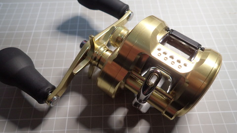 23カルカッタコンクエストMD300XGインプレ。スプールの取り外しには