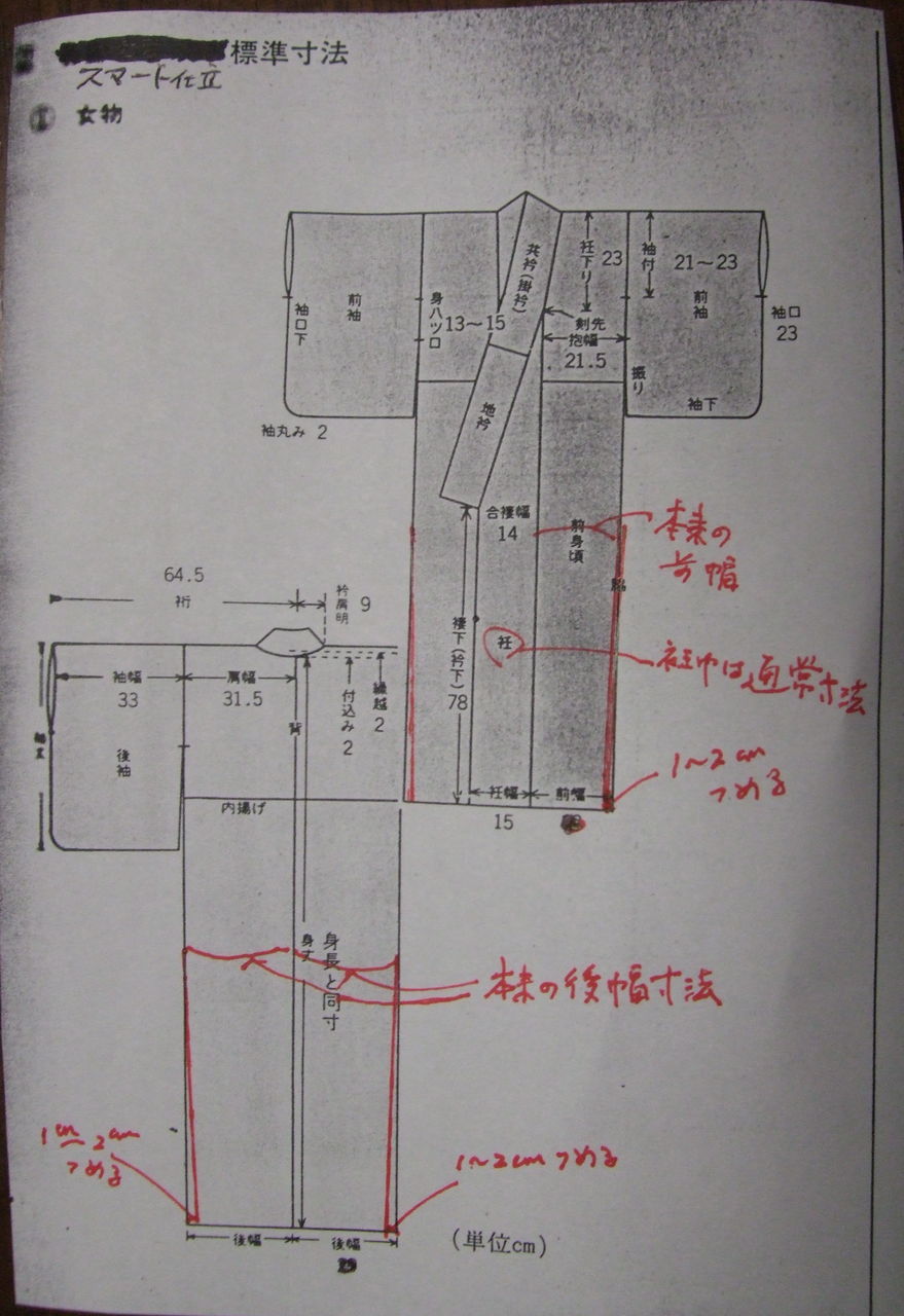 図説 きものの仕立方 着物 仕立て方 図説 きものの仕立方 着物 仕立て