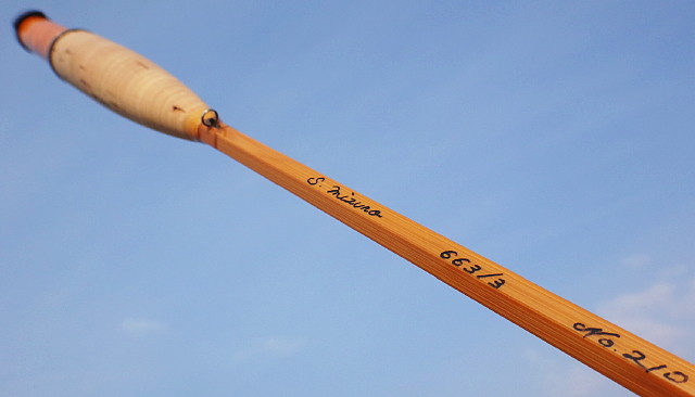 希少美品】7'3'' #3 バンブーロッド J's Factory 水野成雄氏 希少美