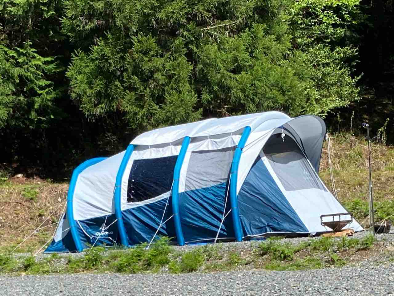 キャンプギア】☆嫁レビュー QUECHUA (ケシュア) テント AIR SECONDS