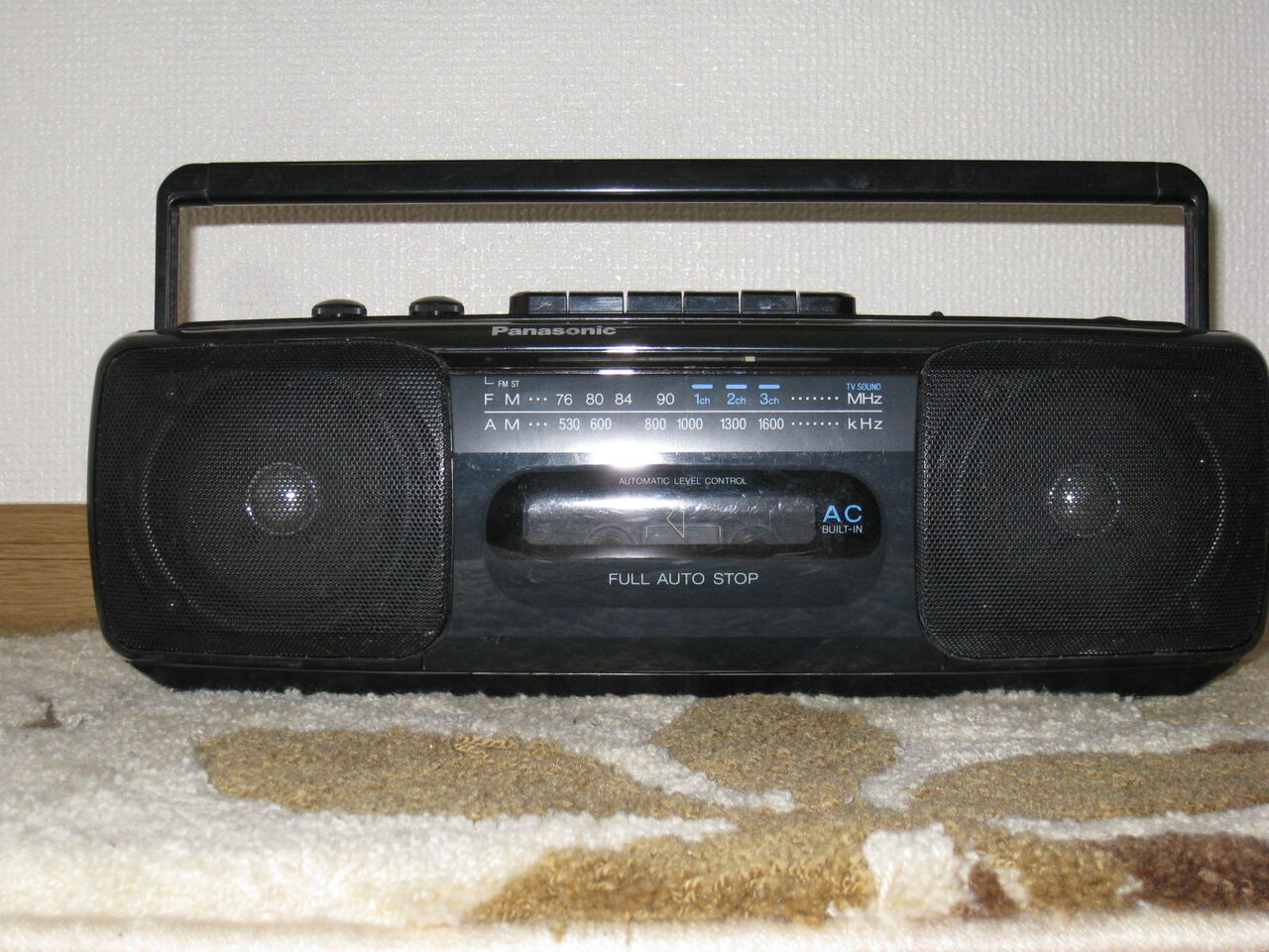 パナソニックラジカセRX-FS21の修理 : 真空管ラジオ修理キッシー工房