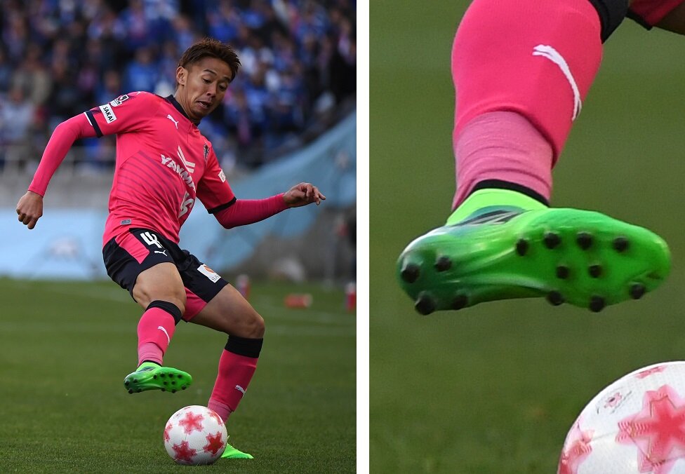 清武弘嗣がアディダス エックス19.2HGを着用！(ミドルモデルスパイク