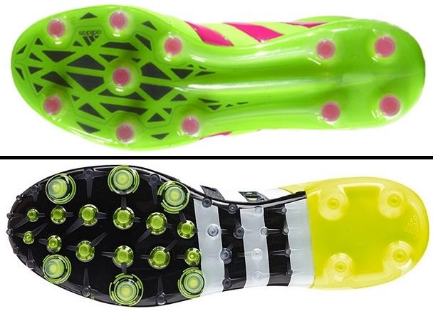 adidas エース15.1 と エース16.1 のFG/AGソールの進化過程 : Kohei's