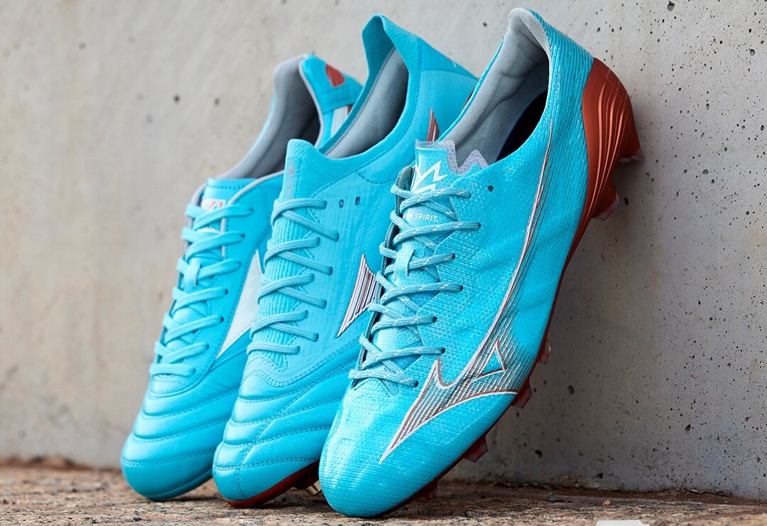 2022W杯用カラー！ミズノ「AZURE BLUE PACK」スパイク正式公開