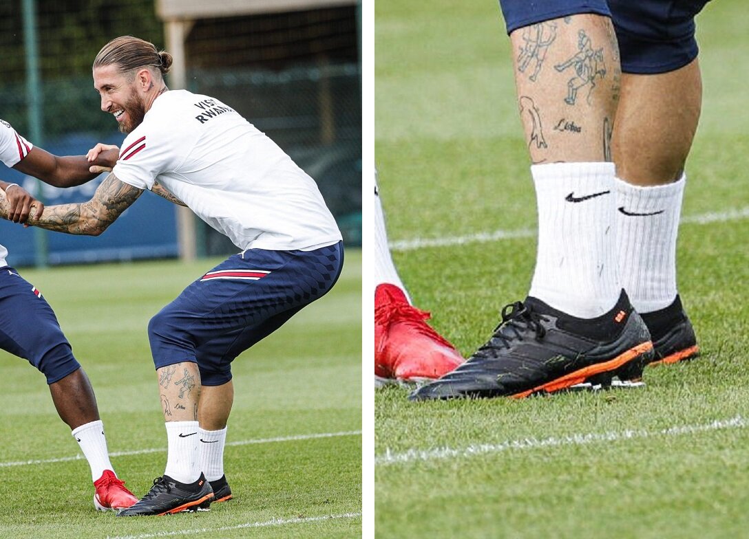 PSGのセルヒオ・ラモスが今度はミズノ「モレリアネオ3ベータ」を着用