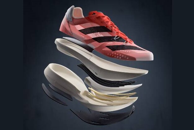 エックススピードフロー」にアディゼロプライムXをモチーフにした新色