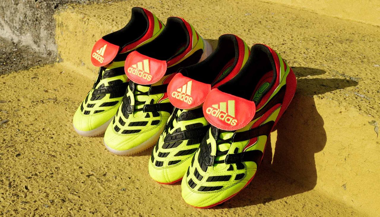 復刻版】 アディダス プレデターアクセレレイターFG/AG & TR イエロー