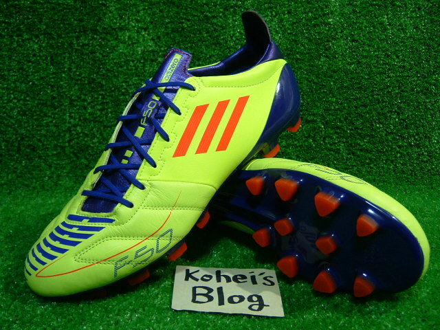 adidas F50アディゼロ TRX HG LEA : Kohei's BLOG サッカースパイク