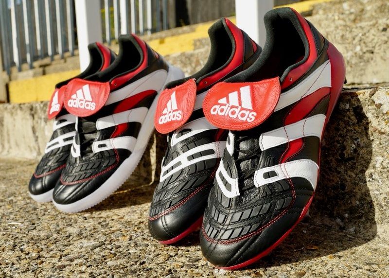 黒白赤】 adidas プレデターアクセレレイターFG/AG & TR 1998復刻版