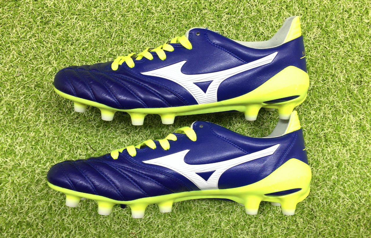 限定カラー】 ミズノ モレリアNEO2 KIMONO ネイビー×イエロー