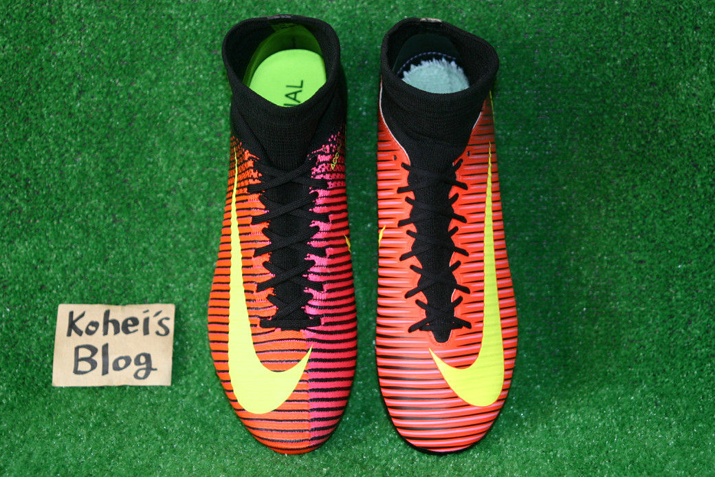 比較】 マーキュリアル スーパーフライV FG と ベロチ3 DF AG-PRO