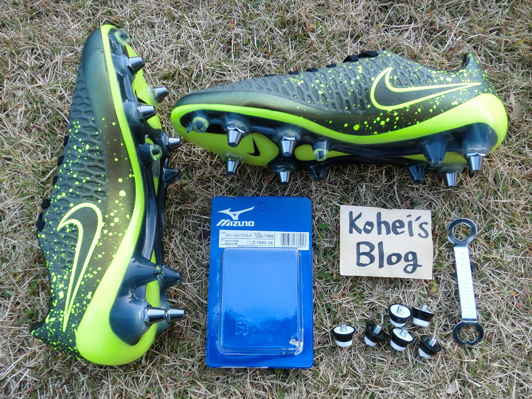 ナイキ 取替え式スパイク SG-PROソールに合うスタッド まとめ