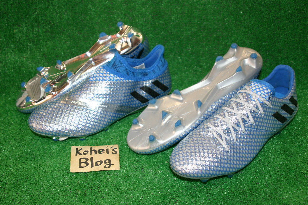 比較】 メッシ16.1 vs. メッシ16+ピュアアジリティ FG/AG : Kohei's