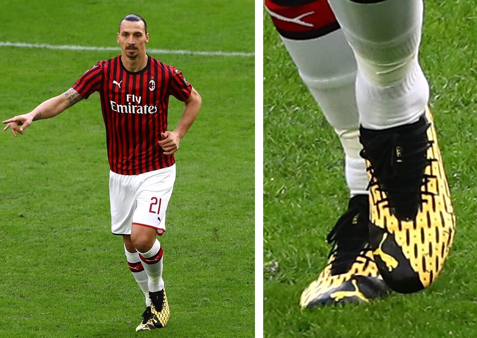 イブラヒモビッチが公式戦で「特注フューチャー5.1」を着用！PUMAと