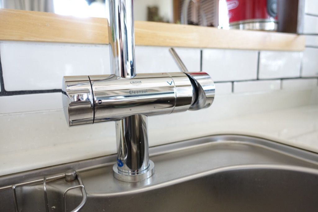 残念編】おバカなイケメン!?グローエ×クリンスイのキッチン水栓 使用
