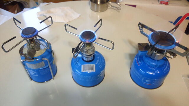 オシャレなキャンピング・ガスのシングル・バーナー① : 旧車ピカピカ