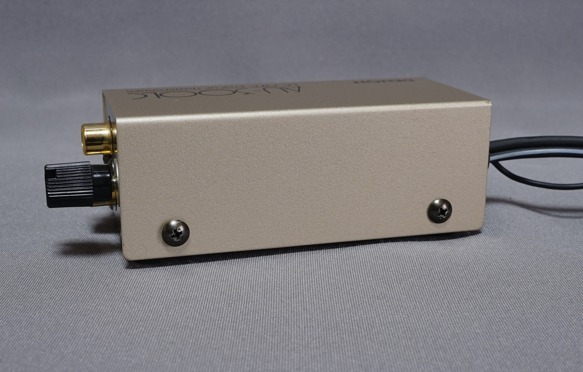 昇圧トランスのDENON 「AU-300LC」 レビュー : 趣味の「写真、DIY