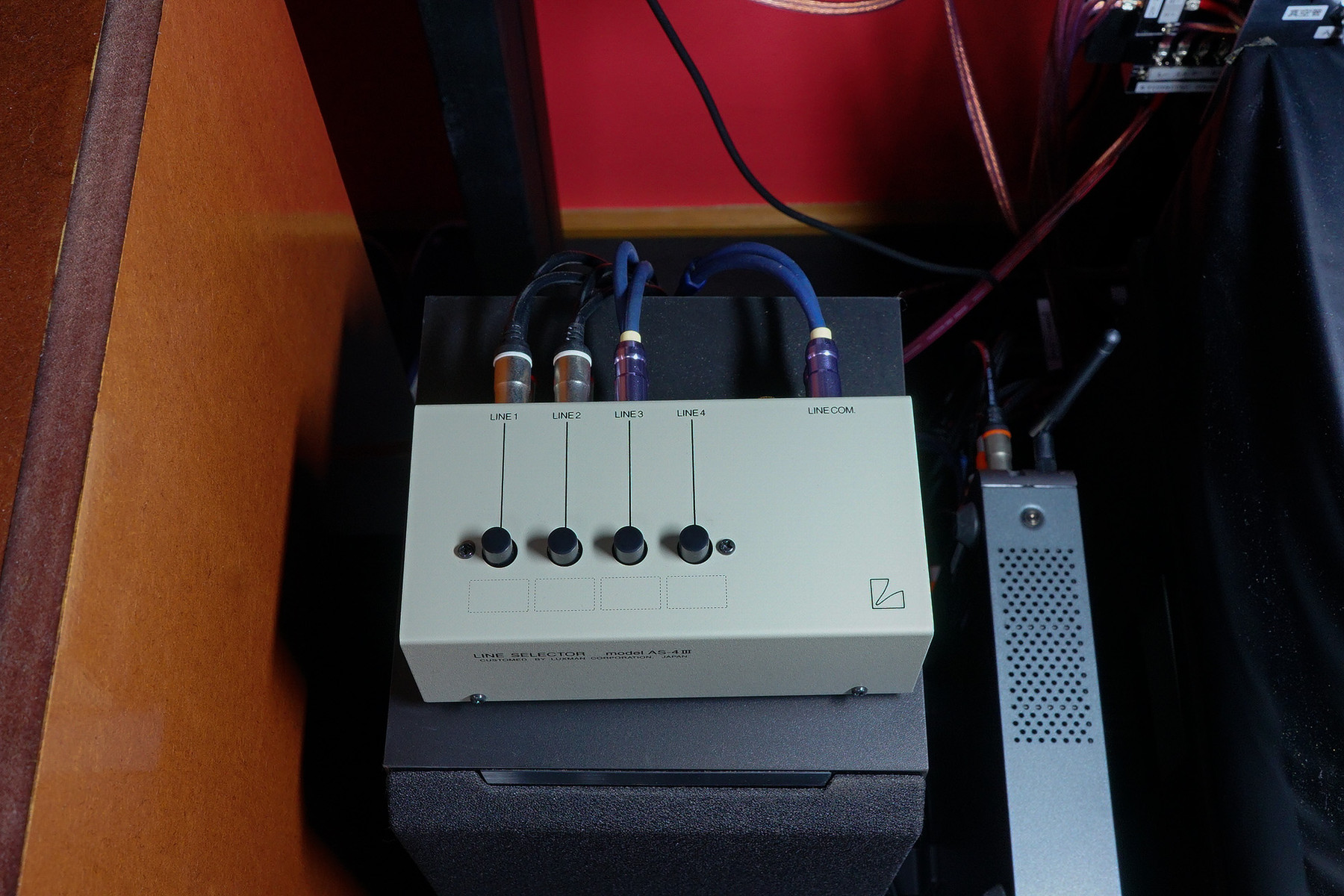 LUXMAN ラインセレクター AS-4III を購入 : 趣味の「写真、DIY