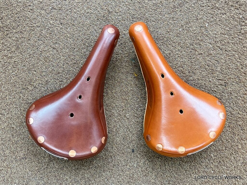 BROOKS B17 Special Titaniumにブラウンとハニーが復活！ : LORO CYCLE