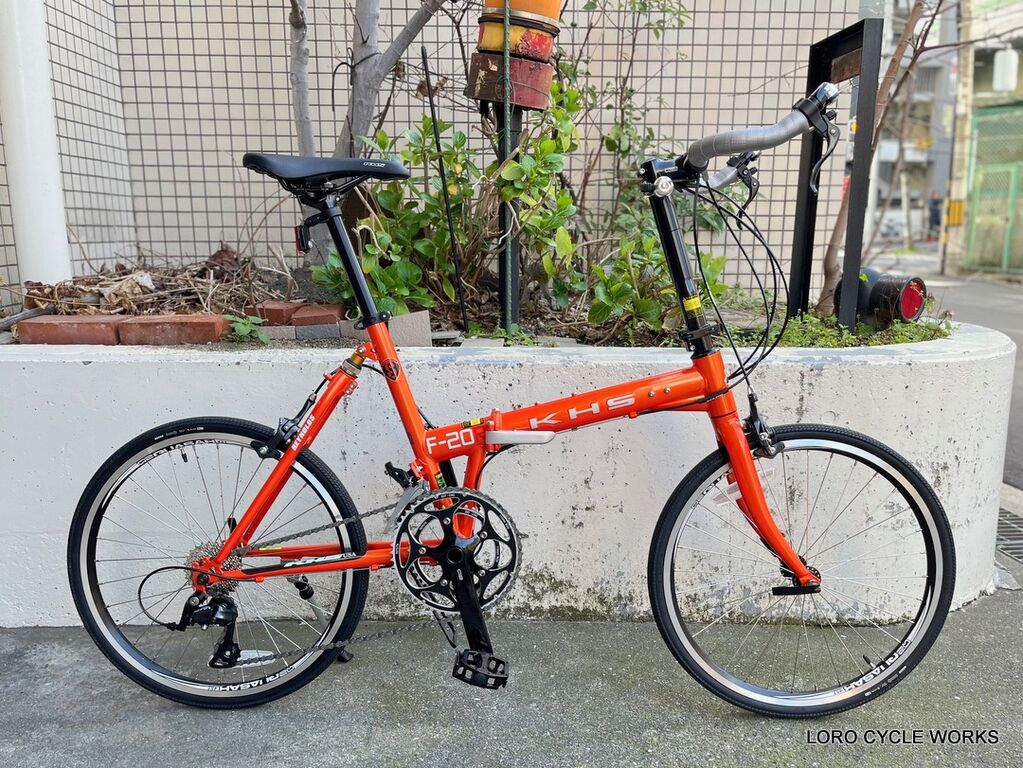 KHS F20Rの新色メタリックオレンジが入荷です。 : LORO CYCLE WORKS