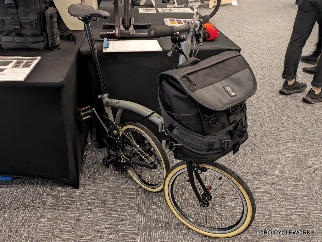 CHROME VERSATILE BACKPACK サンプル先行展示決定！ : LORO CYCLE WORKS