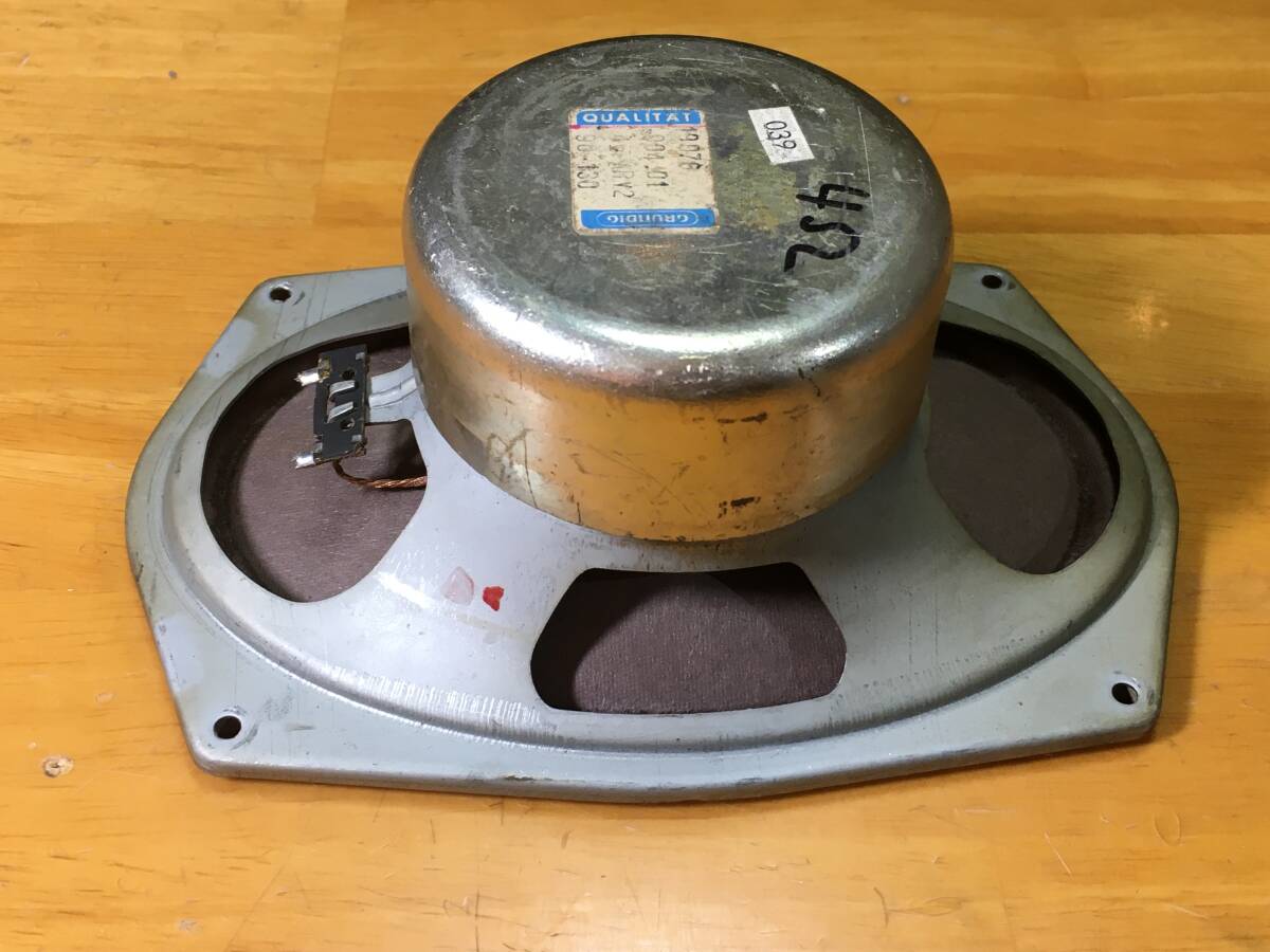 西独Grundig ビンテージフルレンジユニット120x170mm口径 19076-004.01