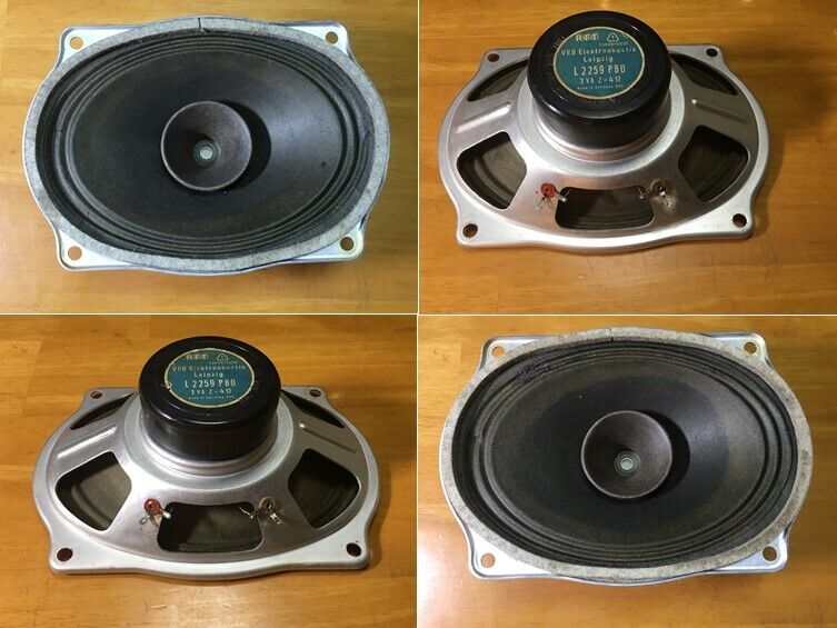 東独RFT ビンテージL2259採用システム ハーモニー ペア 強力な低音再生