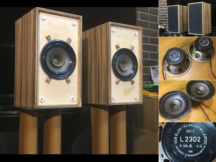 東独RFT ビンテージ 傑作L2302 システム 小型最高峰 ペア