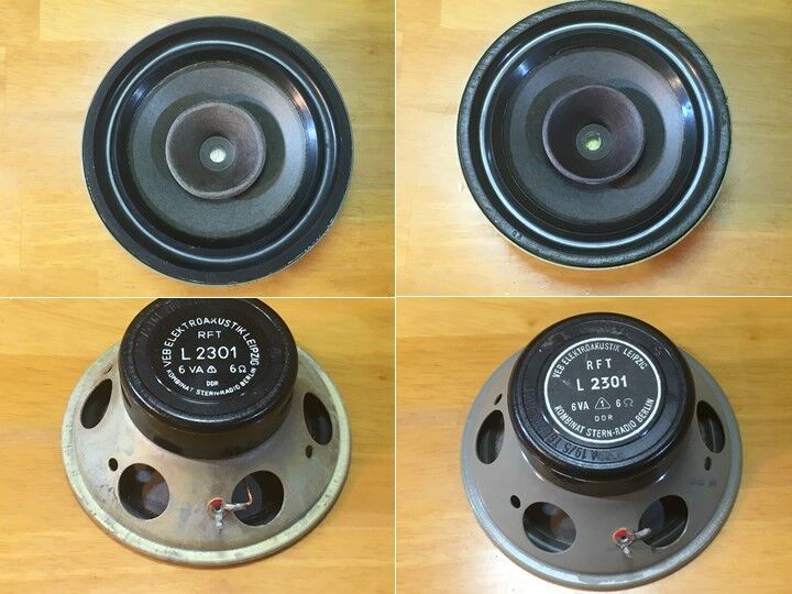 東独RFT 13㎝口径フルレンジ L2301 ブックシェルフ/スタジオモニター