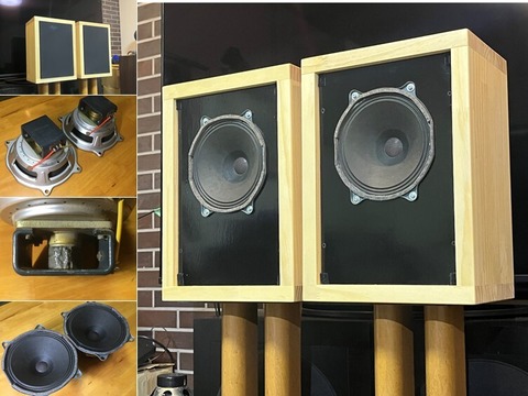 西独Nordmendeレアビンテージ大型フルレンジP1725システム ペア 【公式