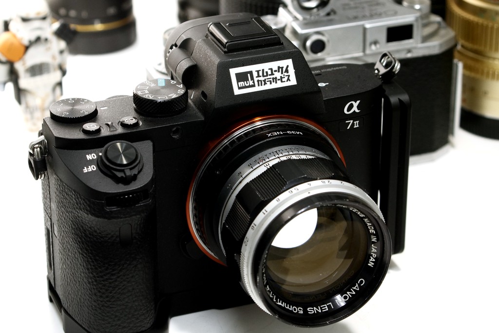 ライカL（M39） ソニーα Eマウント用マウントアダプター : muk camera