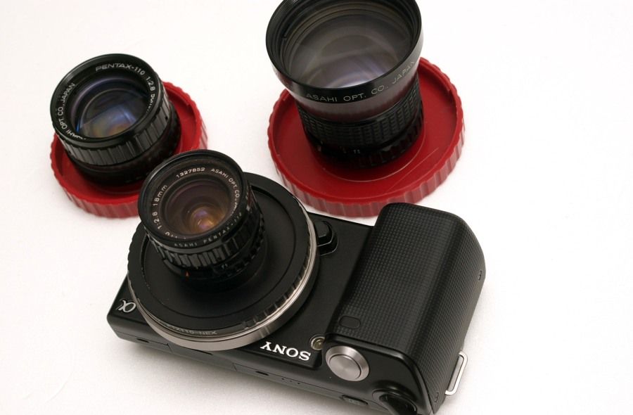 ペンタックスauto110 ソニーα Eマウント用マウントアダプター : muk