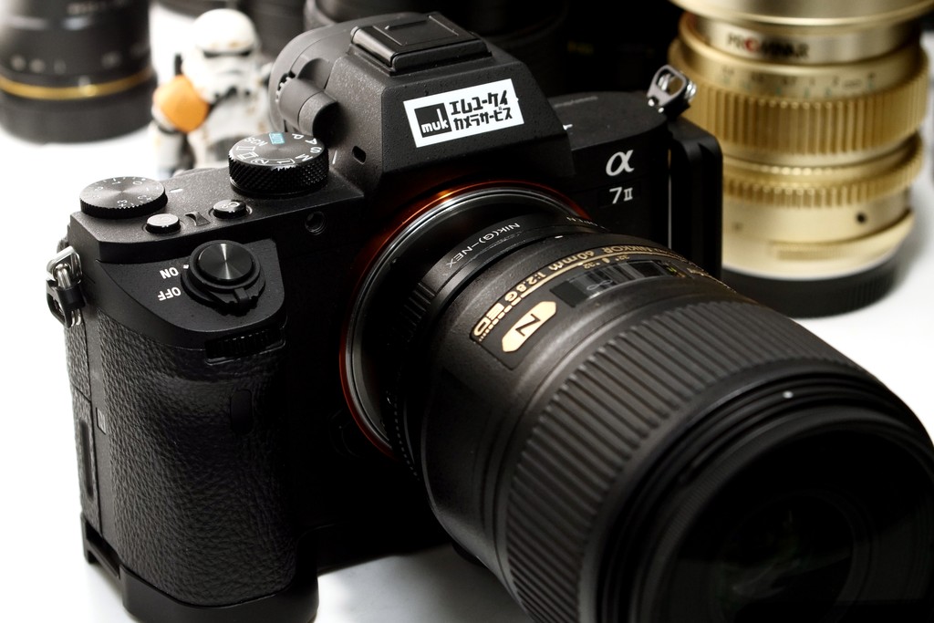 ニコンF（Gレンズ対応） ソニーα Eマウント用マウントアダプター : muk