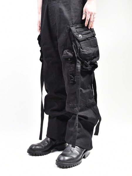 JULIUS[ユリウス] / GORDINI / 879PAM3-BK Gasmask Cargo Pants