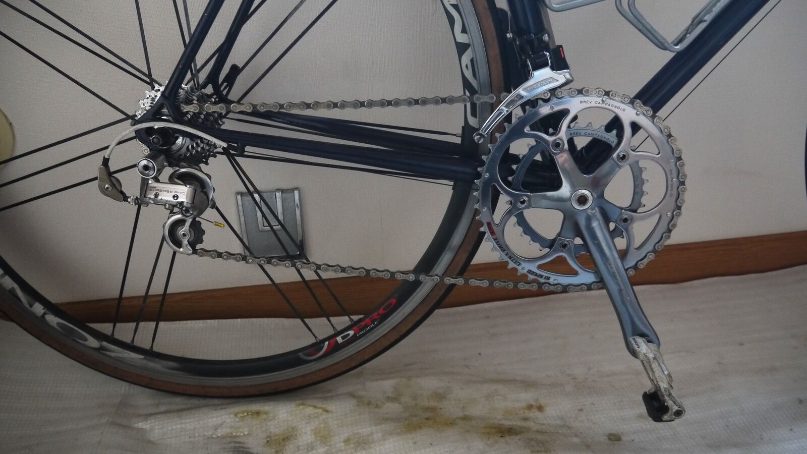 ロードバイクのWレバー化が完了 : 自転車と、水泳と、マラソンと。