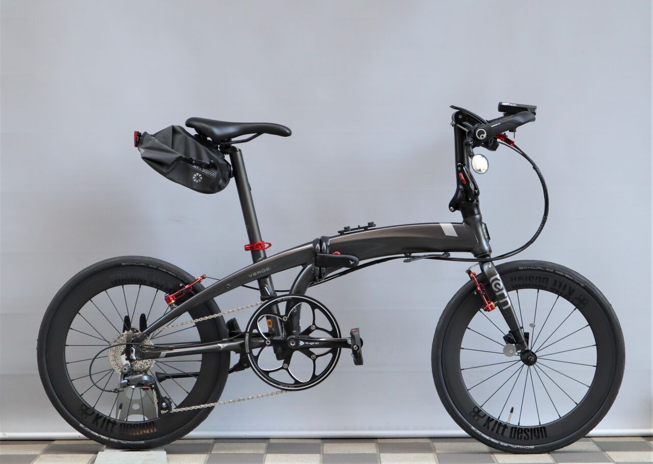 tern Vrege N8 Kitt カーボンホイールで451化【橋輪Blog】 : 橋輪