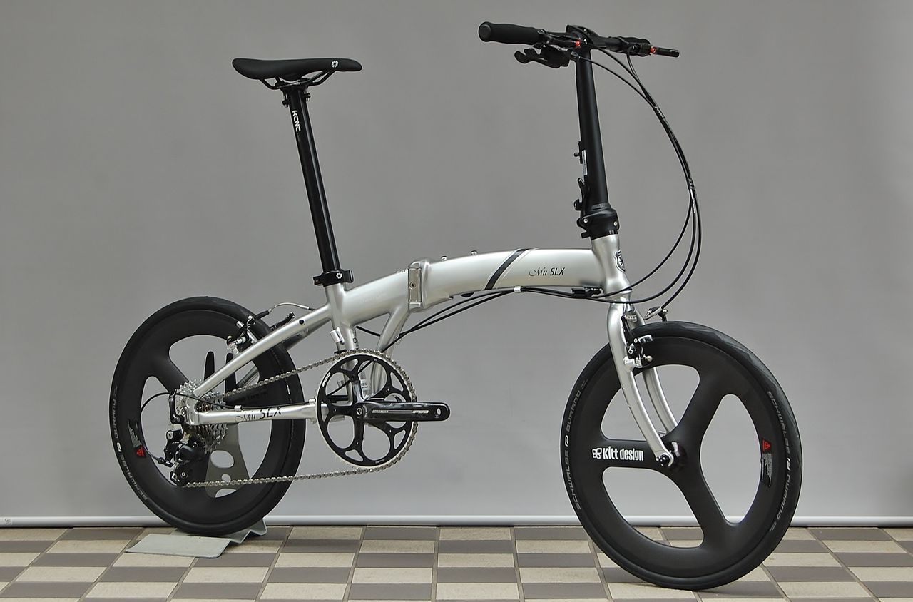 DAHON Mu SLX に Kitt カーボンホイール付けてみた【橋輪Blog】 : 橋輪