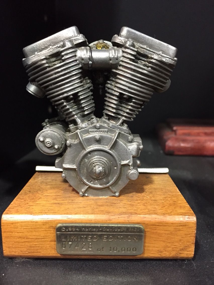こんな物にもハーレーが！その44 エンジンオブジェ : ハーレー