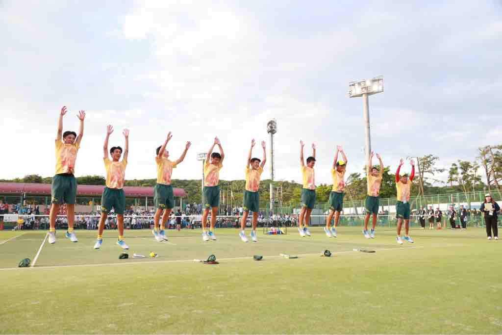 尽誠学園が4連覇&2冠!!◇北海道インターハイ◇男子団体 : ソフトテニス