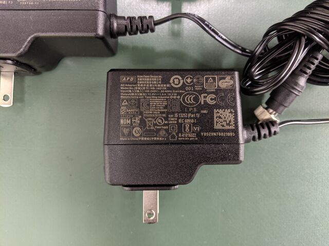 ATEM Miniシリーズって機能だけじゃなくてACアダプターにも差が有るっ