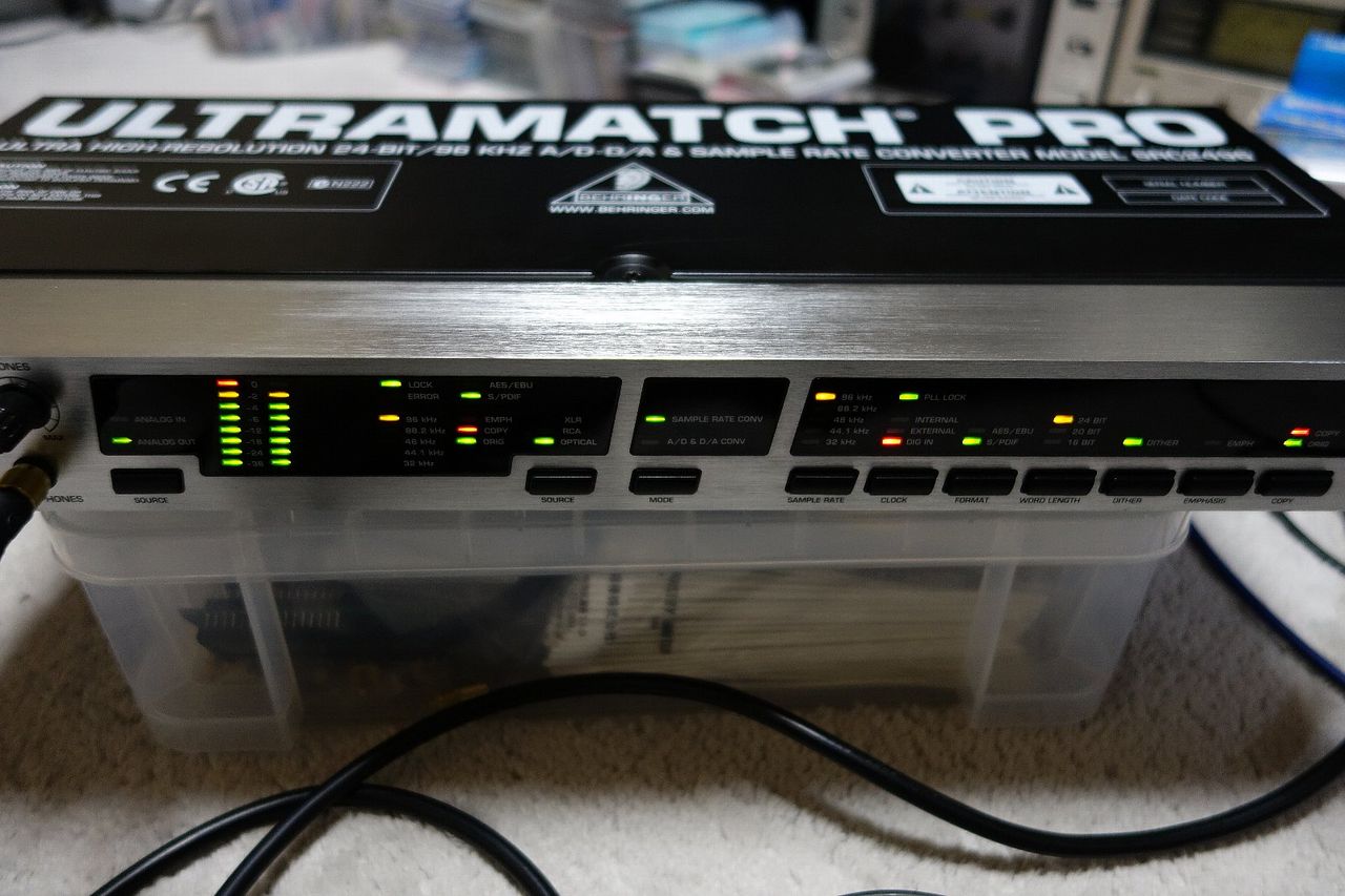 BEHRINGER SRC2496 ジャンクを見つけました : アンプジャンカーのblog