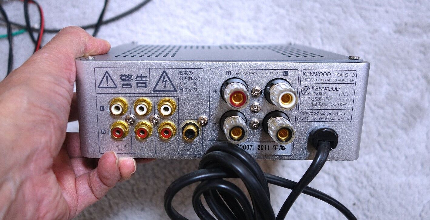 KENWOOD KA-S10 ジャンクを見つけました : アンプジャンカーのblog
