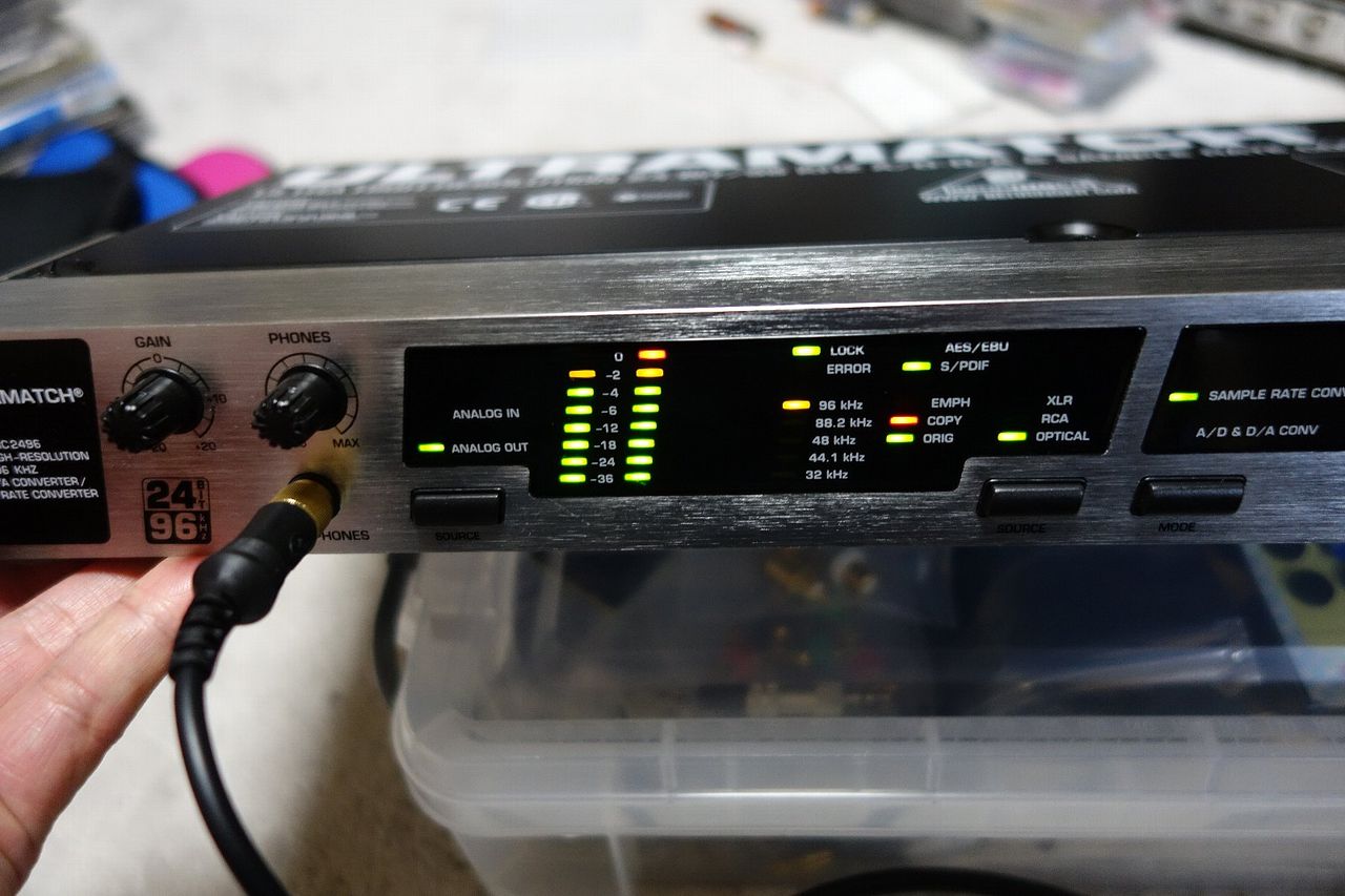 BEHRINGER SRC2496 ジャンクを見つけました : アンプジャンカーのblog