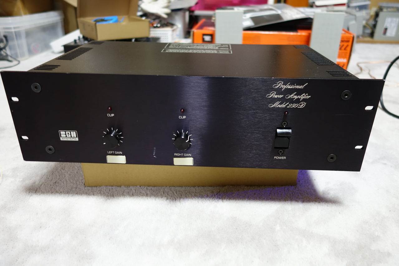 BGW Pro Power Amp 250D リカバリー : アンプジャンカーのblog