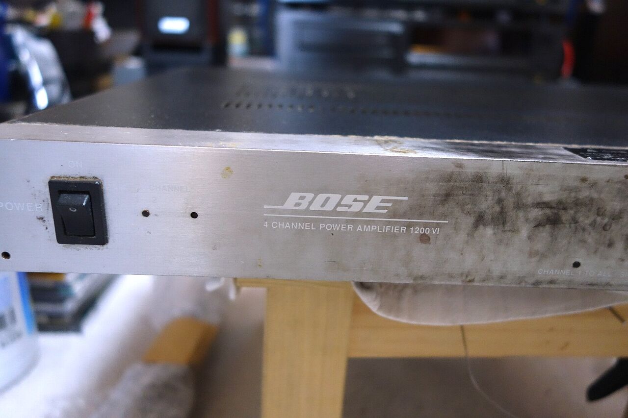 BOSE 1200VI ジャンクが届きました : アンプジャンカーのblog